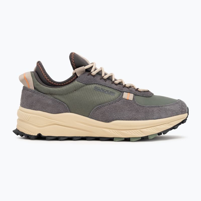 Buty męskie Napapijri Vortec grey/green 2