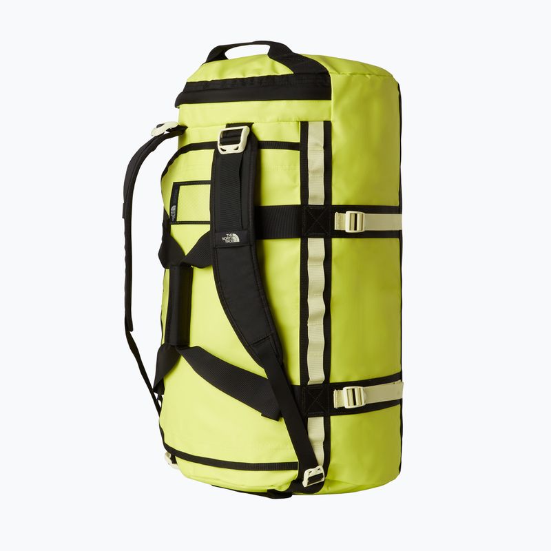 Torba podróżna The North Face Base Camp Duffel M 71 l fizz lime/lemon mist/tn 2