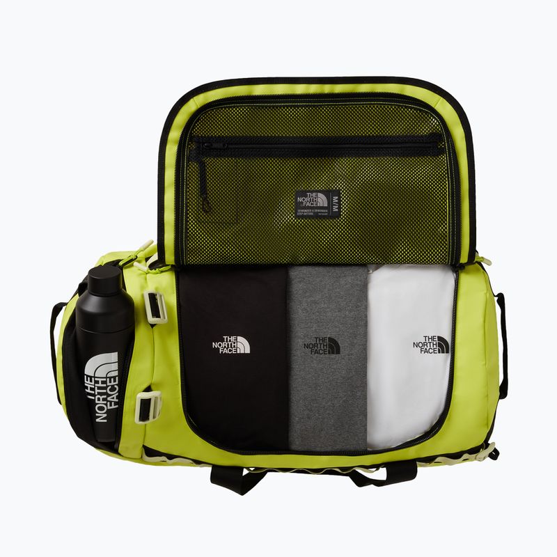 Torba podróżna The North Face Base Camp Duffel M 71 l fizz lime/lemon mist/tn 3