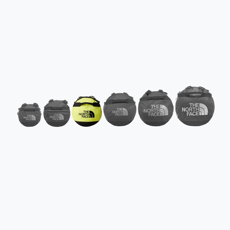 Torba podróżna The North Face Base Camp Duffel M 71 l fizz lime/lemon mist/tn 5
