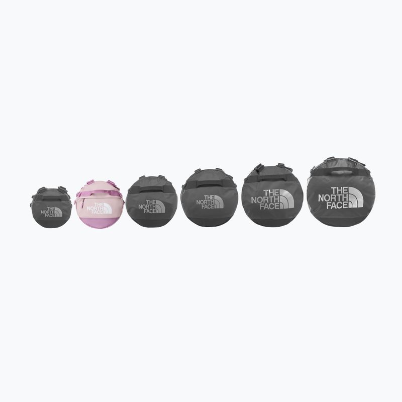Torba podróżna The North Face Base Camp Duffel S 50 l metal pink/hushed laven 5