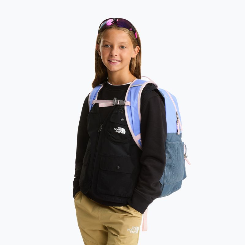 Plecak miejski dziecięcy The North Face Chuckwalla 27 l periwinkle glow/granite grey/pale blossom 7