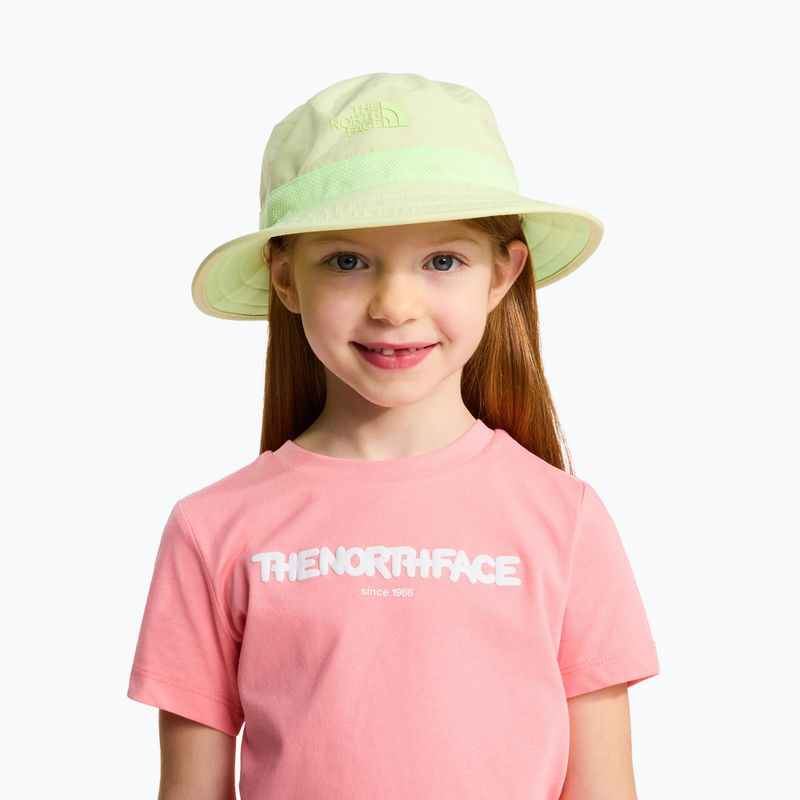 Kapelusz dziecięcy The North Face Kids Class V Rev Bucket lemon mist logo weather topo phantom print 6