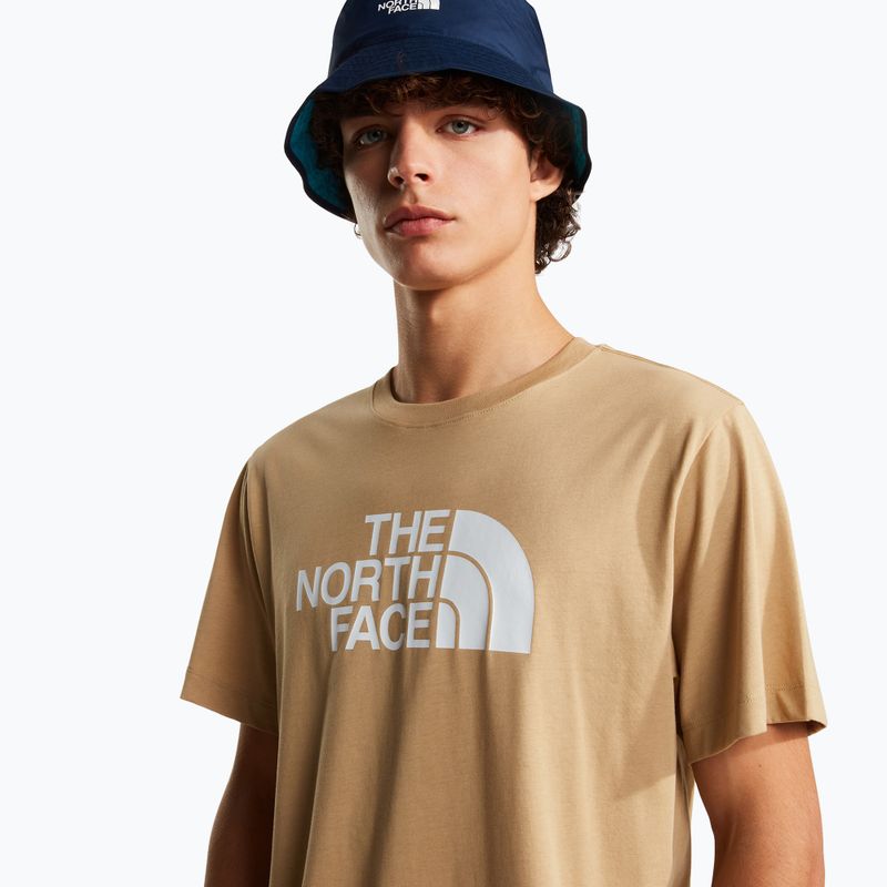 Koszulka męska The North Face Evolution Half Dome khaki stone 5