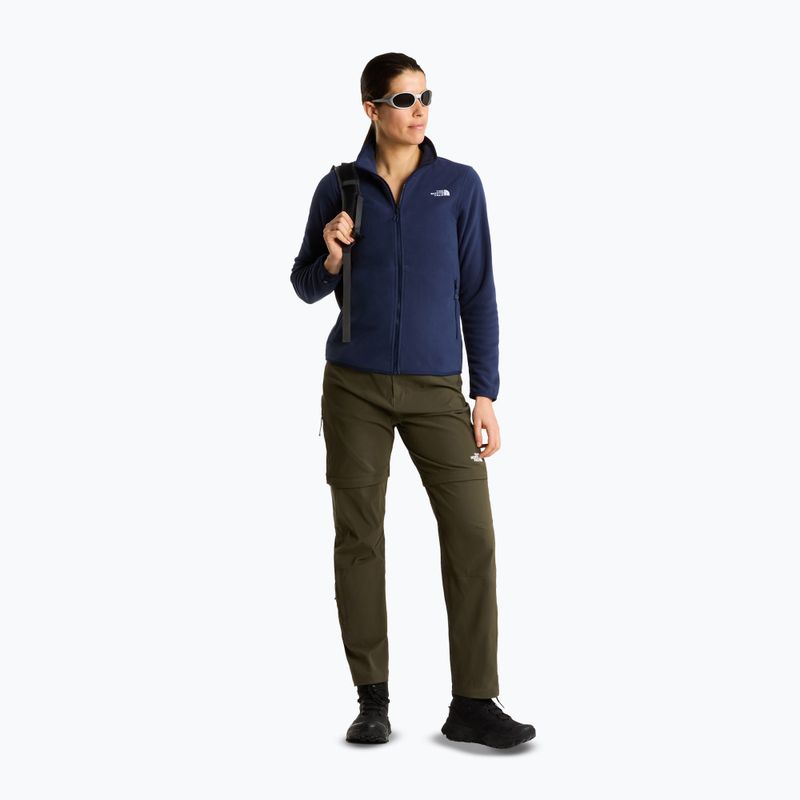 Spodnie trekkingowe damskie The North Face Exploration Regular Straight Convertible taupe green 2