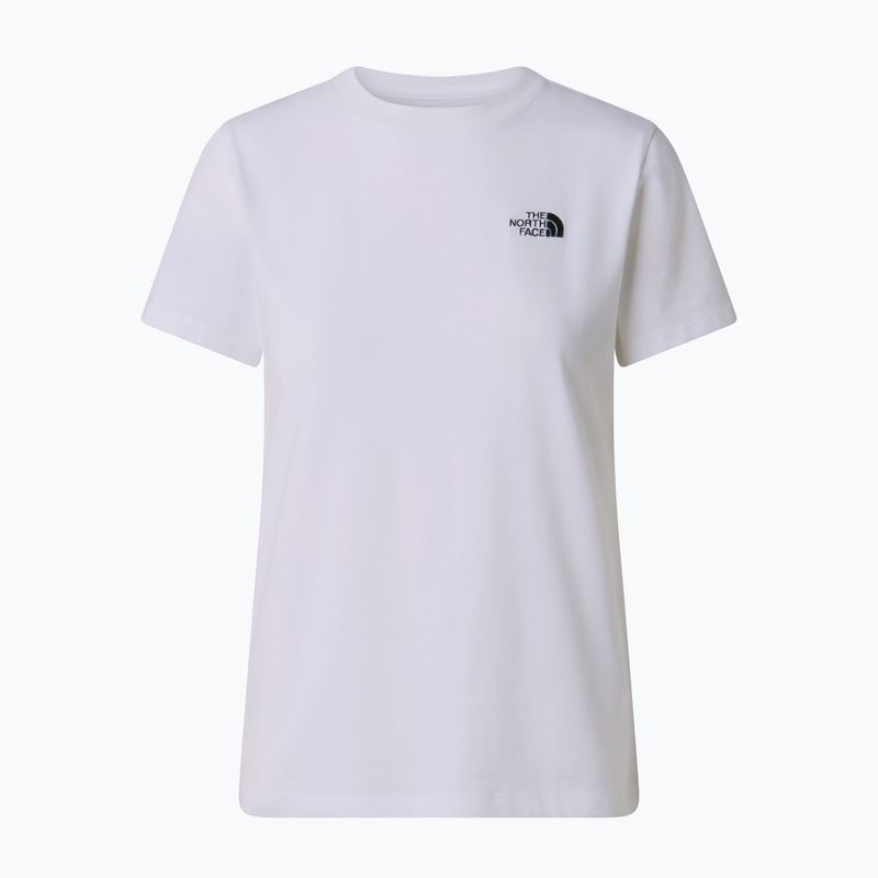 Koszulka damska The North Face Evolution Simple Dome Slim SS tnf white 5