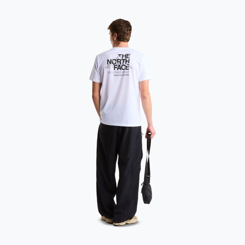 Koszulka męska The North Face Mountain Sketch Regular tnf white 2