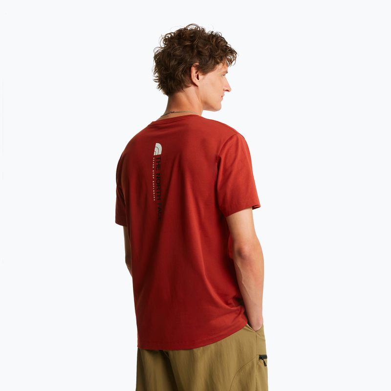 Koszulka męska The North Face Vertical Regular iron clay 2