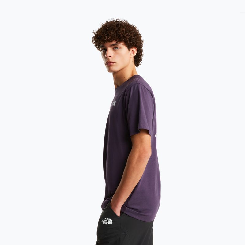 Koszulka męska The North Face Evolution Box NSE endless dusk 4