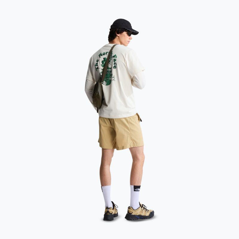 Koszulka męska The North Face Retro Earth Relaxed white dune 2
