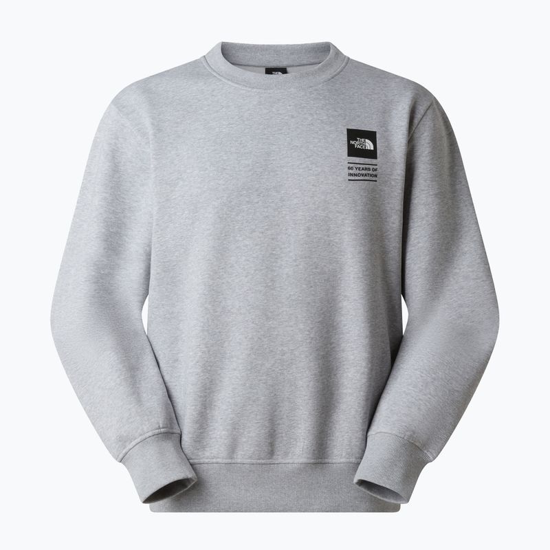 Bluza The North Face Celebration Relaxed Crew Graphic tnf light grey heather 5