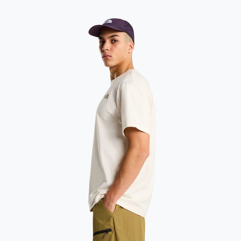 Koszulka męska The North Face Snack Relaxed white dune 3