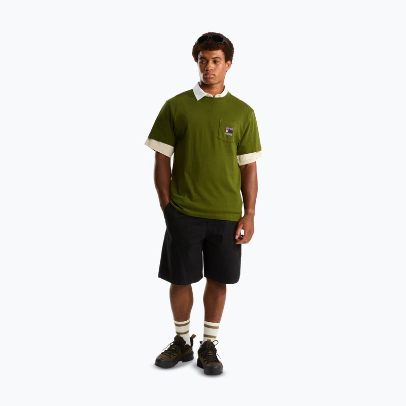 Koszulka męska The North Face Mountain Logo Relaxed woodland green 2