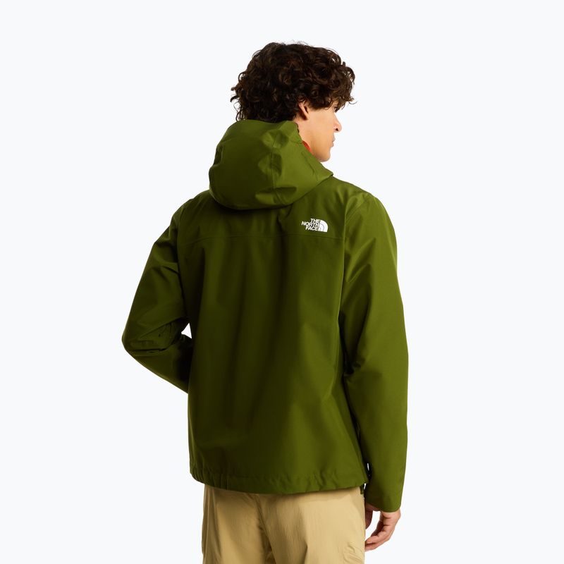 Kurtka przeciwdeszczowa męska The North Face Dryzzle FutureLight 2 woodland green 3