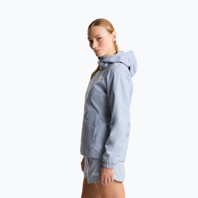 Kurtka softshell damska The North Face Quest Mono frost grey 5