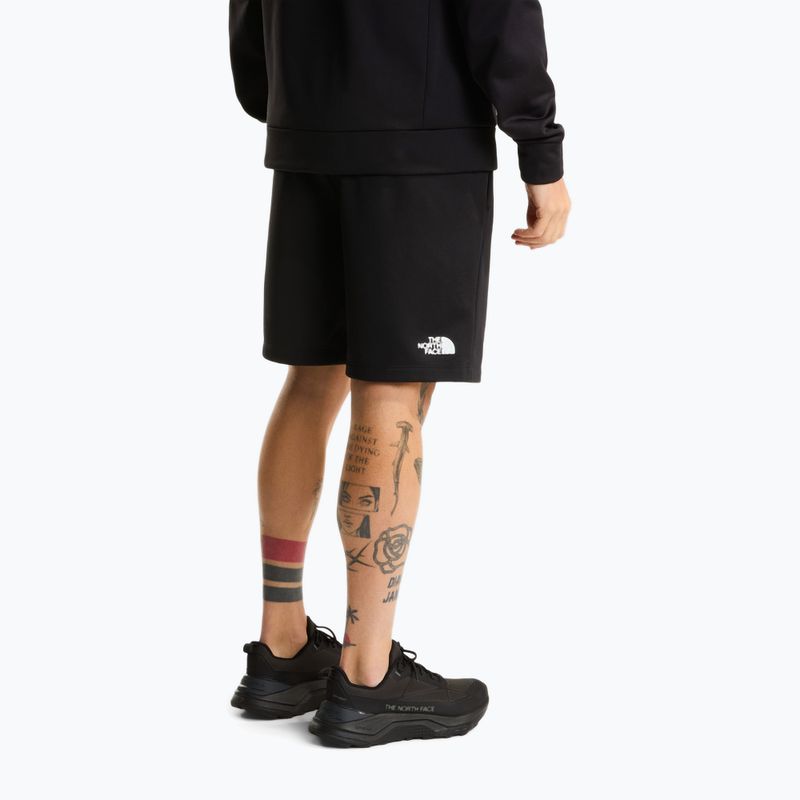 Spodenki trekkingowe męskie The North Face Reaxion 2.0 Regular tnf black heather 3