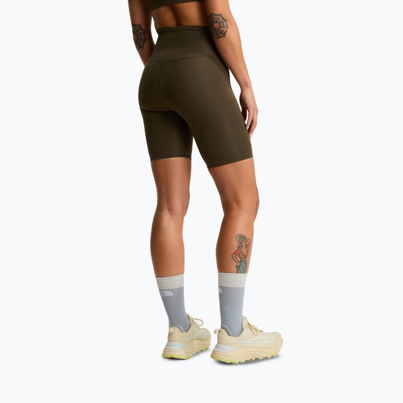 Spodenki trekkingowe damskie The North Face Flex 8IN Tight new taupe green 3