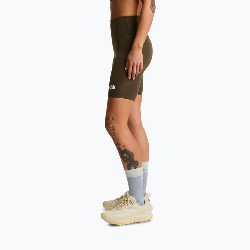Spodenki trekkingowe damskie The North Face Flex 8IN Tight new taupe green 4