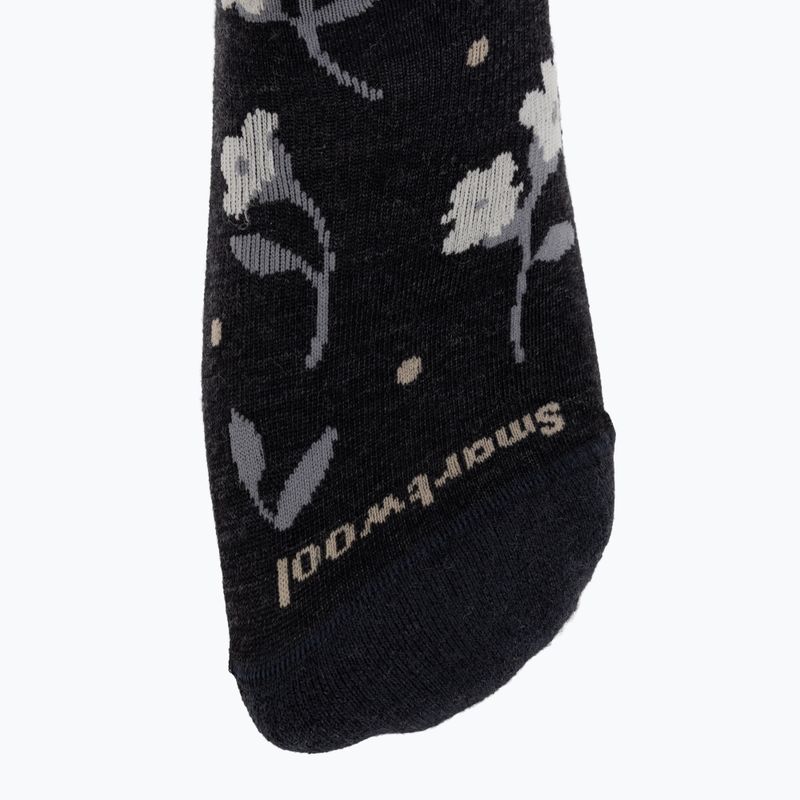 Skarpety damskie Smartwool Everyday Garden Gala Crew charcoal 3