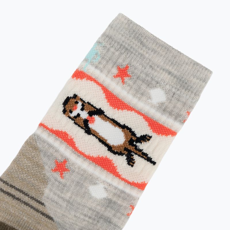 Skarpety damskie Smartwool Hike Otter Float Crew ash 3