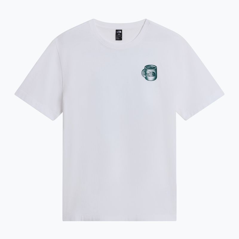 Koszulka męska The North Face Basecamp Barista Rlx tnf white/pacific teal 4