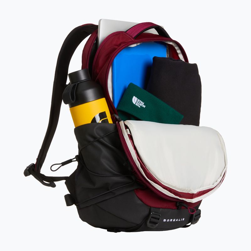 Plecak miejski The North Face Borealis burgundy crush 3