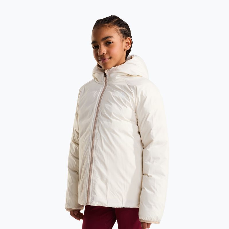 Kurtka ocieplana dziecięca The North Face Reversible Perrito Hooded timeless taupe 5