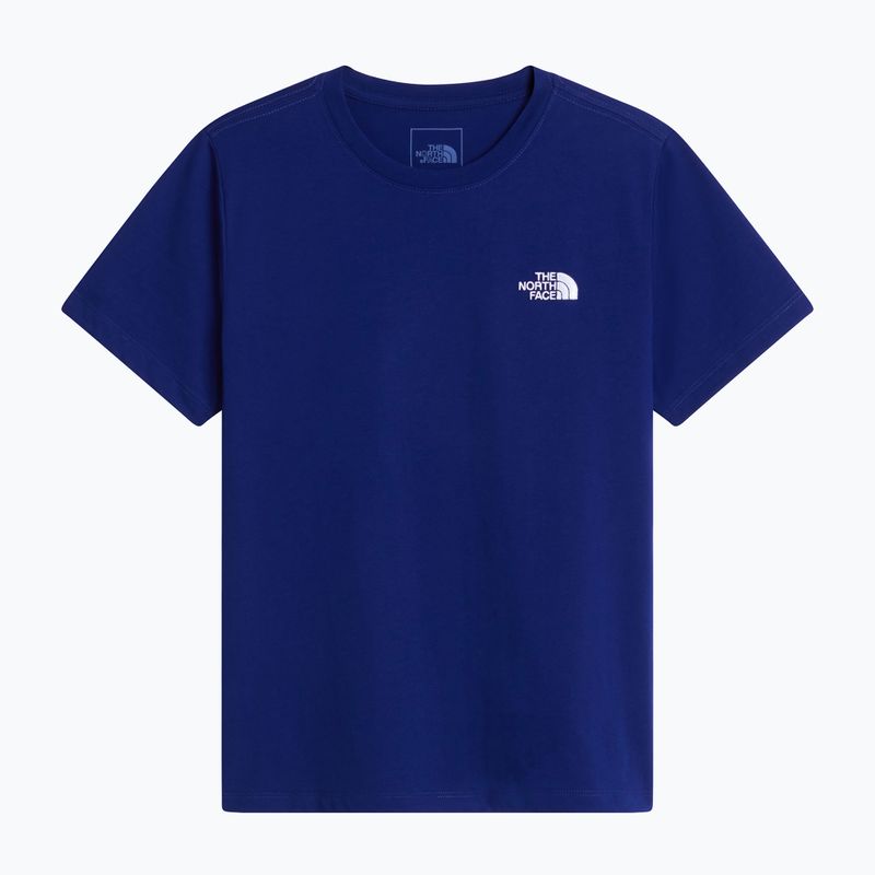 Koszulka dziecięca The North Face Evolution Simple Dome SS Tee bold blue 4