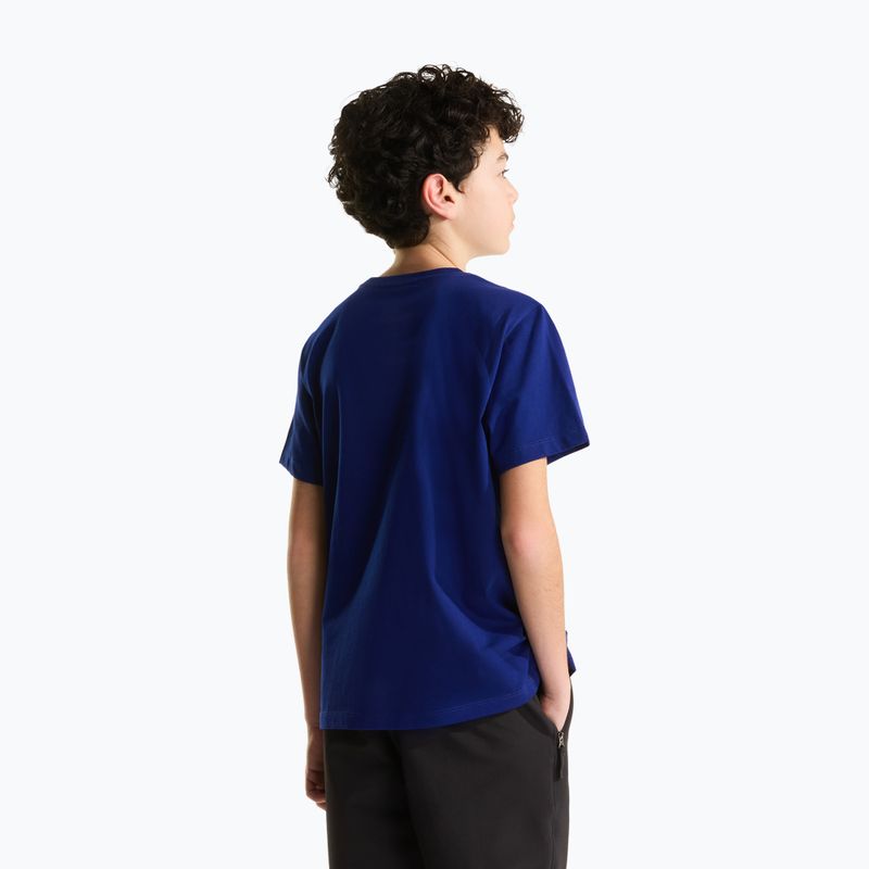 Koszulka dziecięca The North Face Evolution Simple Dome SS Tee bold blue 8