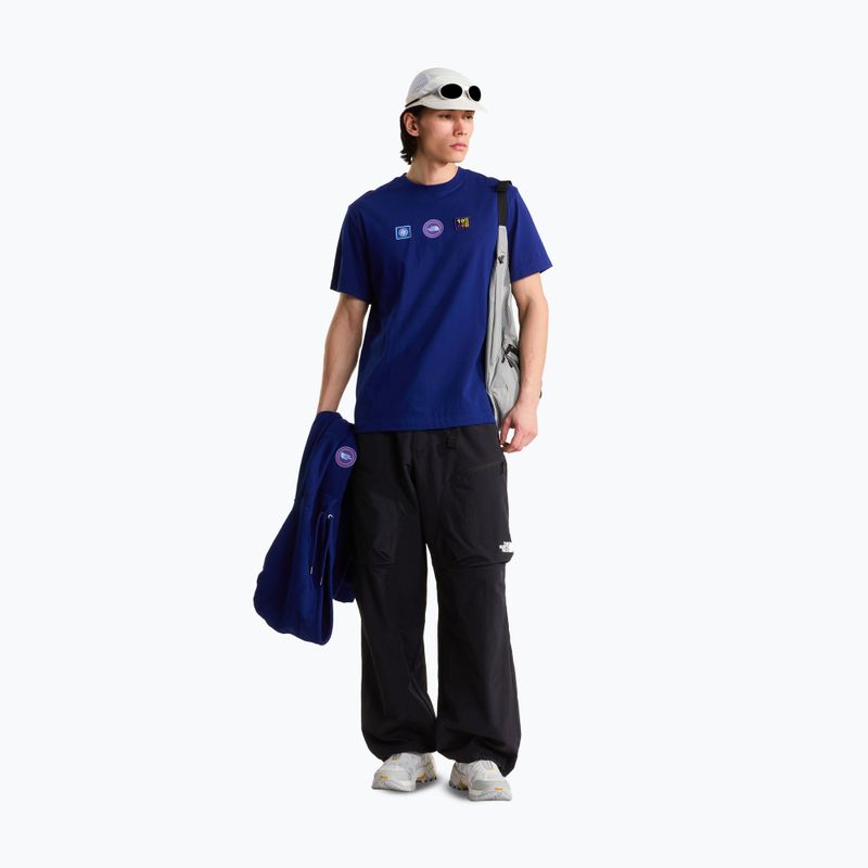 Koszulka męska The North Face Explorer Badges RLX Tee Graphic bold blue 2