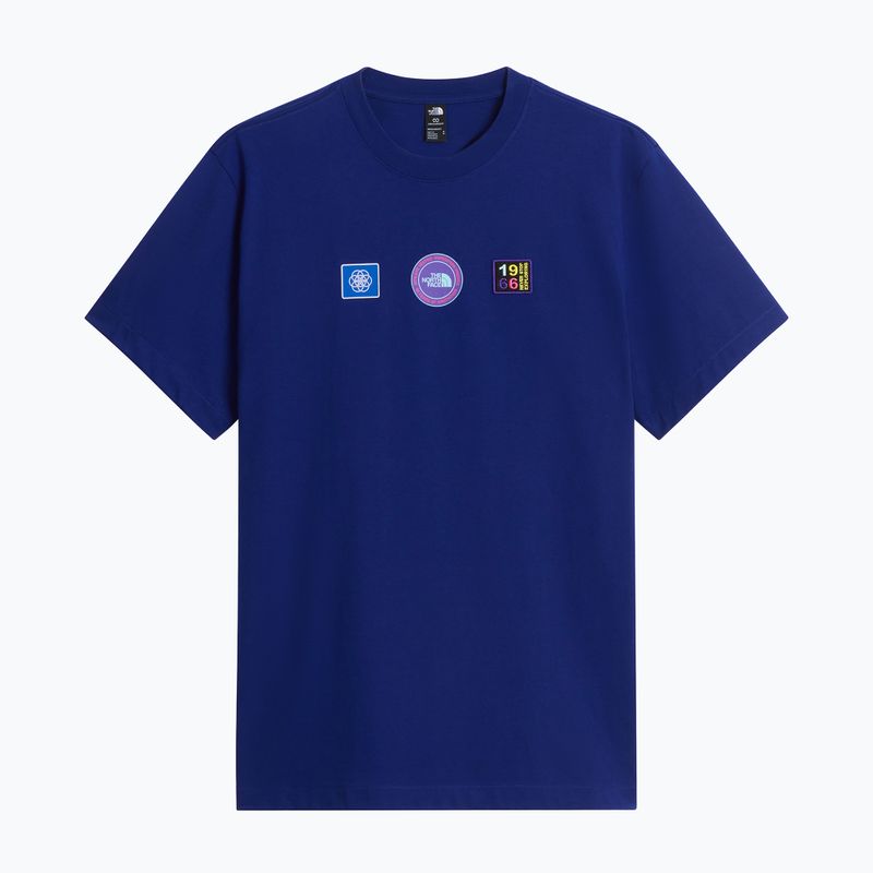 Koszulka męska The North Face Explorer Badges RLX Tee Graphic bold blue 4