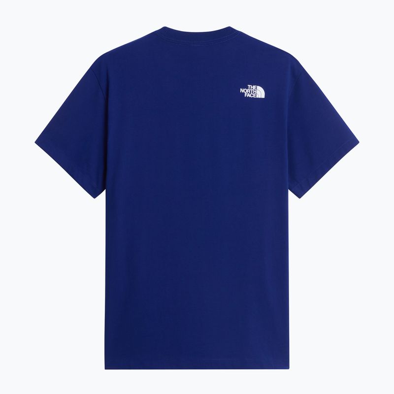 Koszulka męska The North Face Explorer Badges RLX Tee Graphic bold blue 5