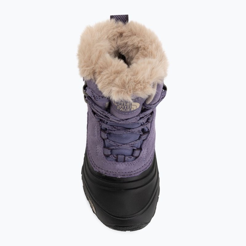 Śniegowce dziecięce The North Face Shellista V Lace Wp grounded plum/endless dus 5