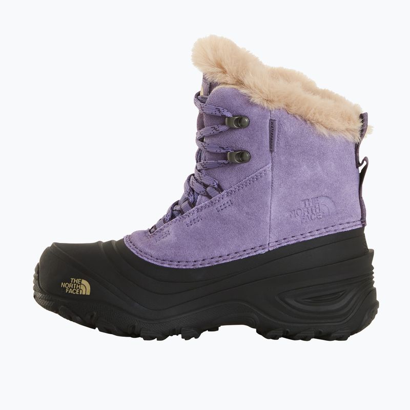 Śniegowce dziecięce The North Face Shellista V Lace Wp grounded plum/endless dus 8