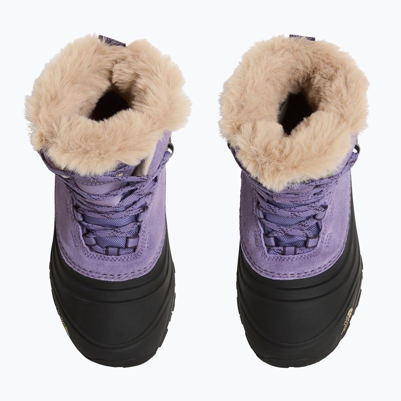 Śniegowce dziecięce The North Face Shellista V Lace Wp grounded plum/endless dus 11