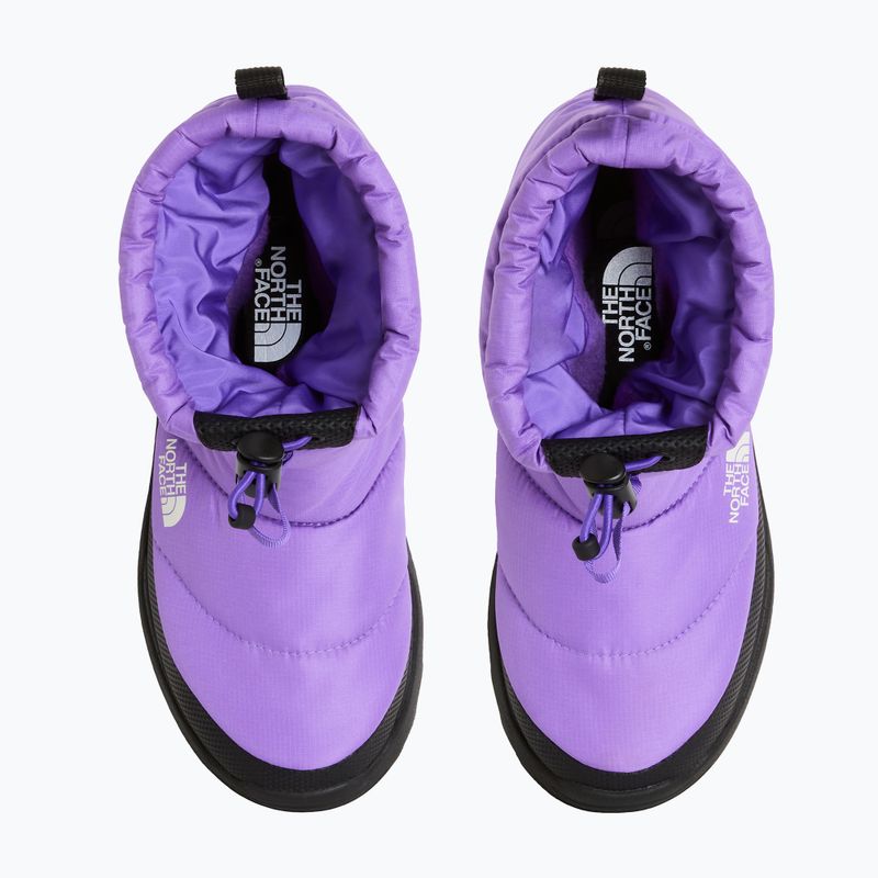 Śniegowce dziecięce The North Face Nse Traction Bootie Wp elevation purple/tnf black 4