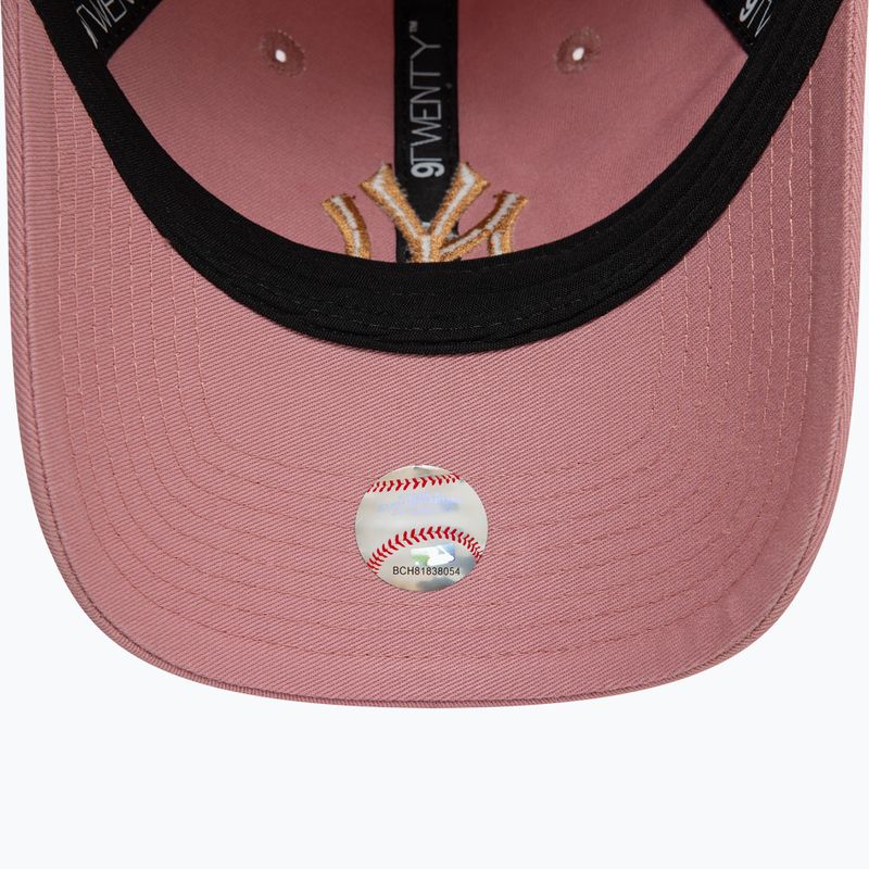 Czapka z daszkiem New Era League Essential 920 New York Yankees dark pink 5