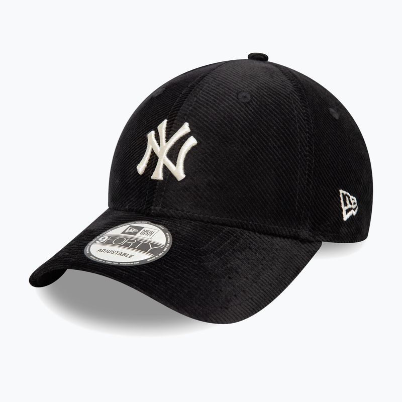 Czapka z daszkiem New Era Cord 9Forty New York Yankees black 3