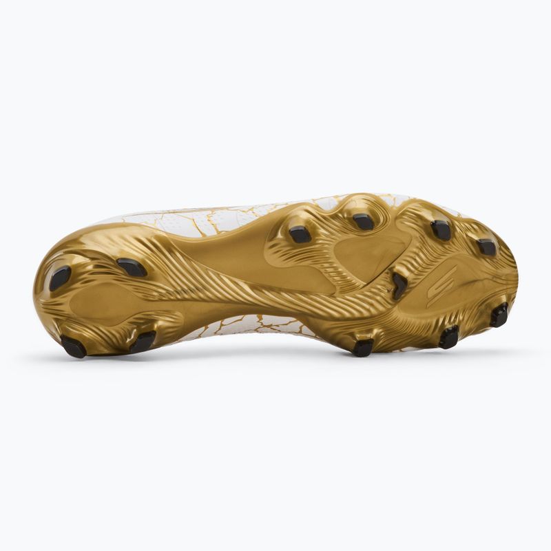 Buty piłkarskie męskie SKECHERS Skx_ 1.5 Academy FG white/gold 4