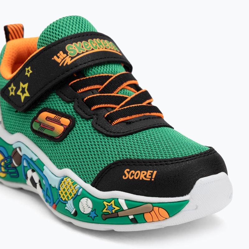 Buty dziecięce SKECHERS Play Scene green/multi 7