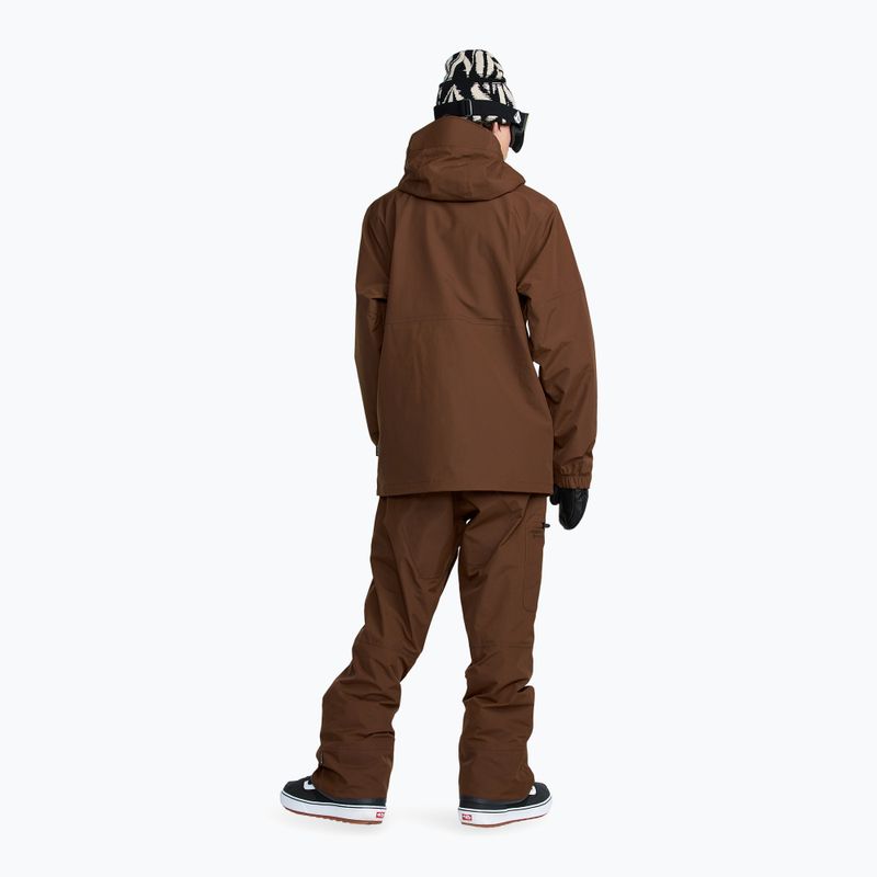 Kurtka snowboardowa męska Volcom L Insulated GTX browen 4