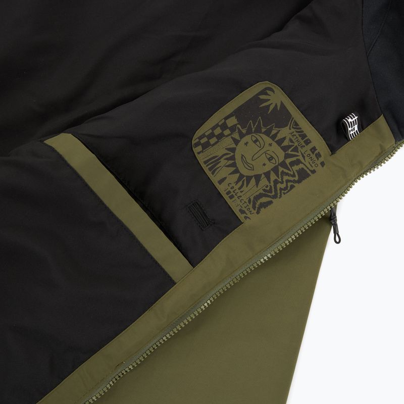 Kurtka snowboardowe męskie Volcom Longo GTX dark olive 19