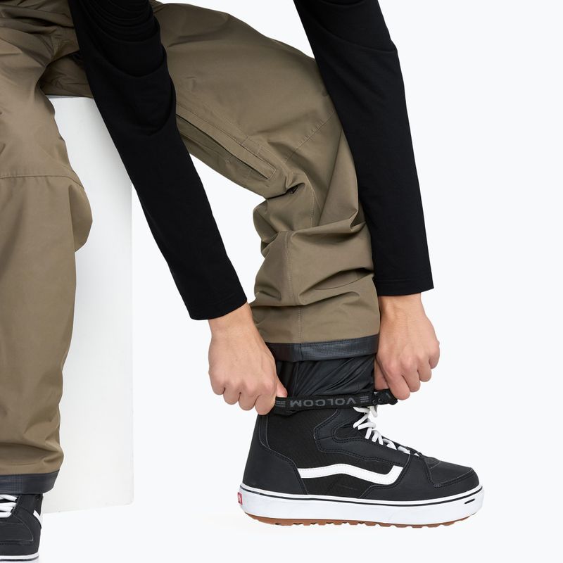 Spodnie nowboardowe męskie Volcom Dua GTX military 7