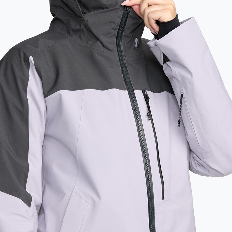 Kurtka snowboardowa damska Volcom 3D Stretch Gore lavender aura 5