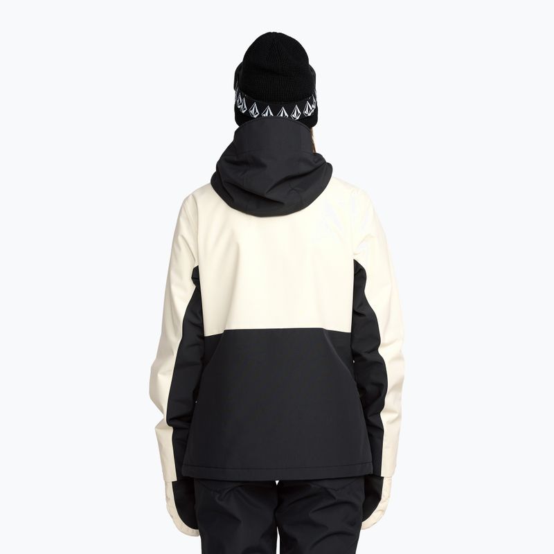 Kurtka narciarska damska Volcom Bolt Insulated bone 3