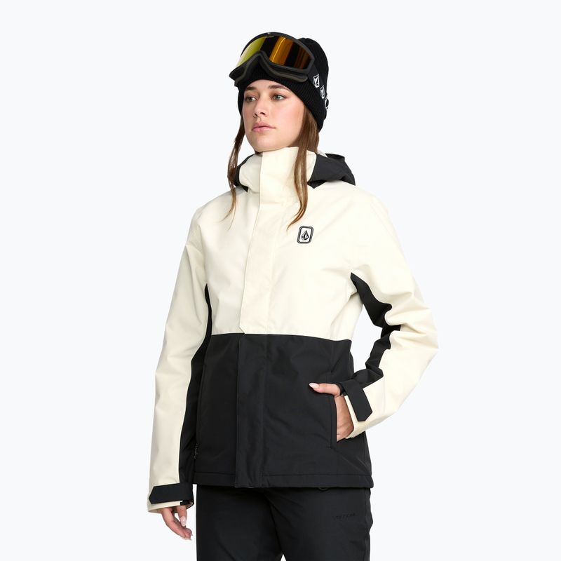 Kurtka narciarska damska Volcom Bolt Insulated bone 5