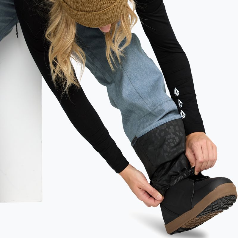 Spodnie snowboardowe damskie Volcom Pollock denim 6