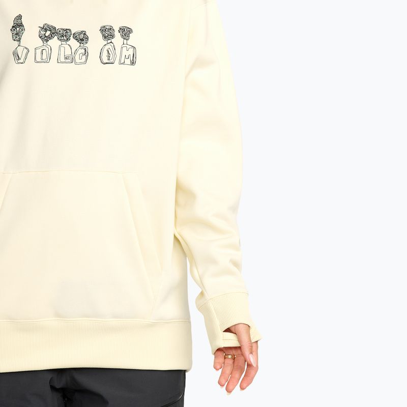 Bluza snowboardowa damska Volcom Riding Hydro P/O bone 6