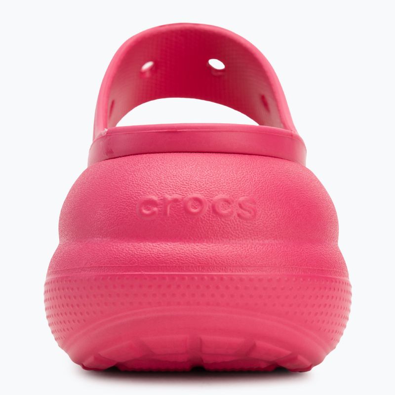 Klapki damskie Crocs Classic Crush Sandal dragon fruit 6