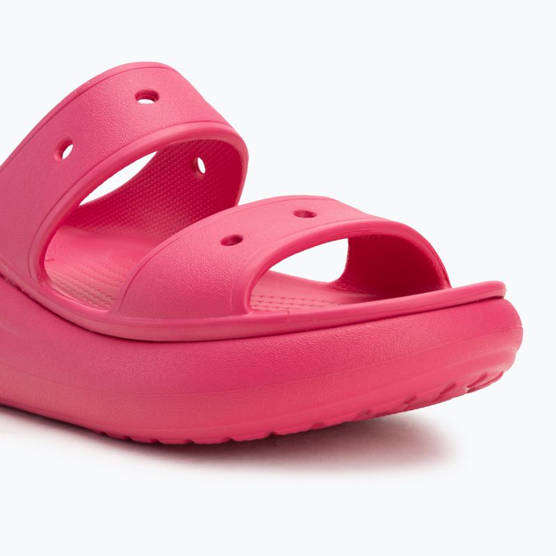 Klapki damskie Crocs Classic Crush Sandal dragon fruit 7